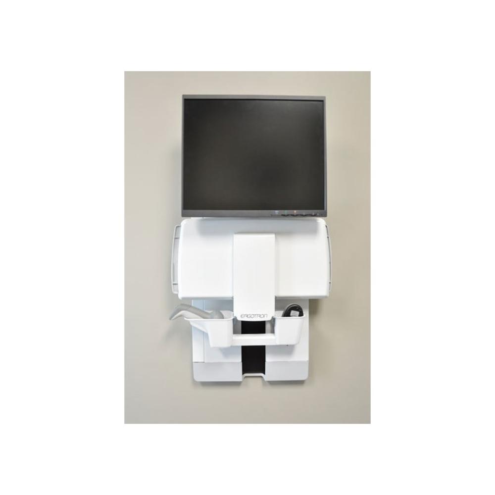 Ergotron - StyleView Vertical Lift, Patient Room 61 cm (24") Pared Blanco