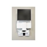 Ergotron - StyleView Vertical Lift, Patient Room 61 cm (24") Pared Blanco