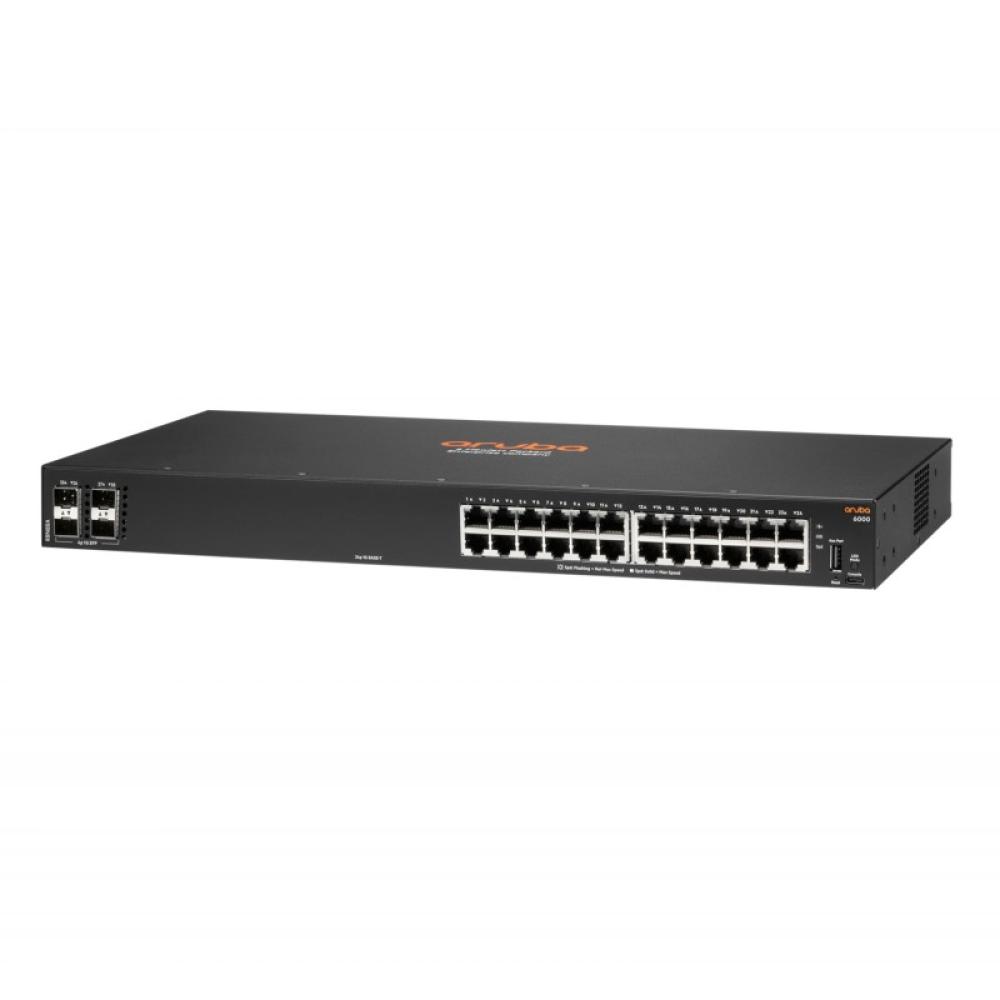 HPE - Aruba Networking CX 6000 24G 4SFP Switch