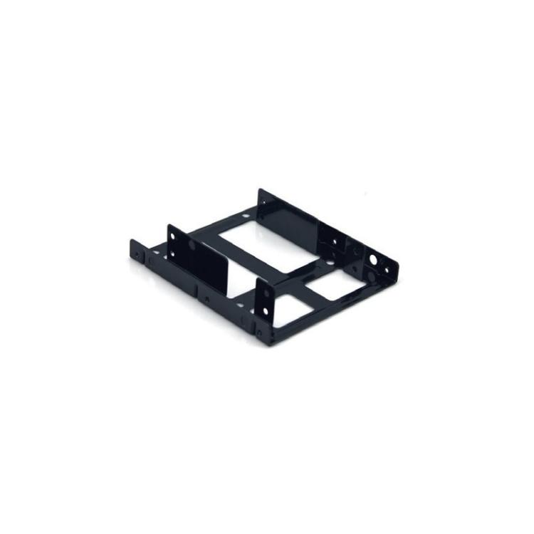 CoolBox - ADAPTADOR BAHIA 3.5 A 2X2.5 (HDD/SSD) METAL