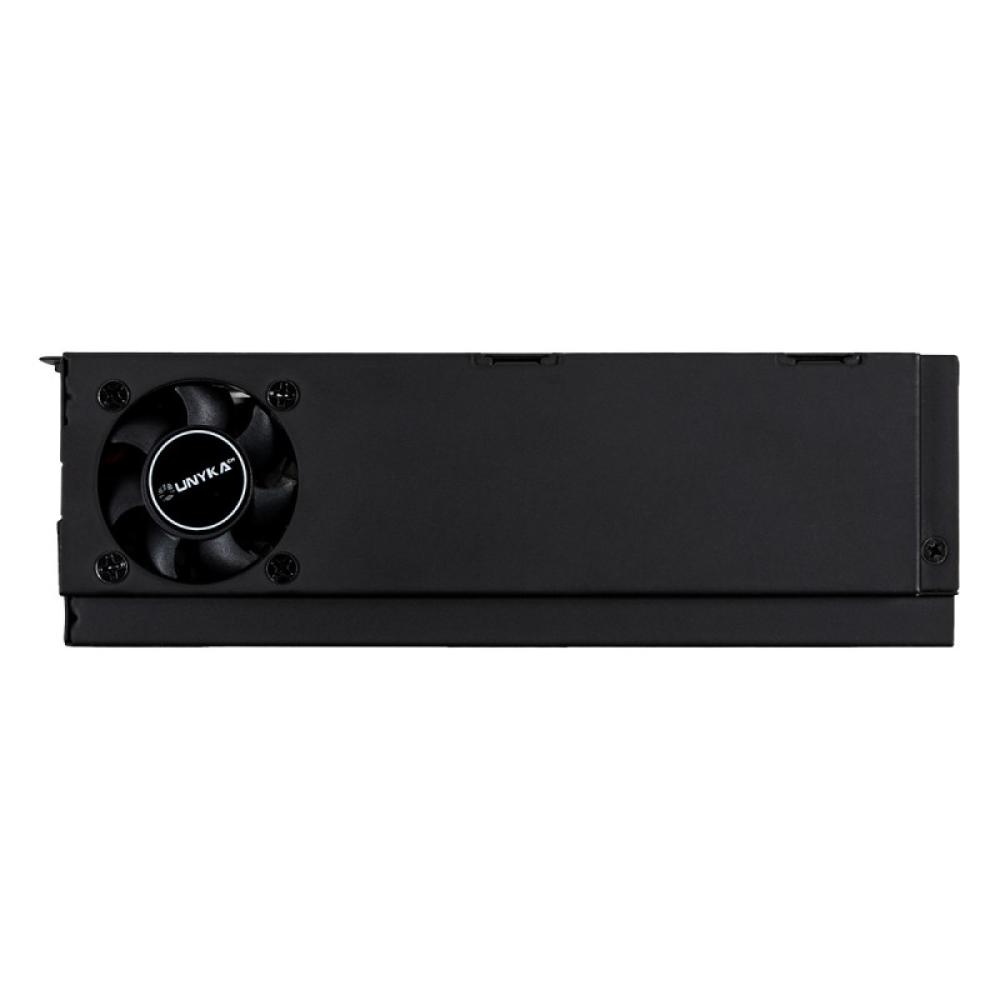 UNYKAch - ITX 150 unidad de fuente de alimentación 150 W 20+4 pin ATX Flex ATX Negro