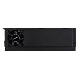 UNYKAch - ITX 150 unidad de fuente de alimentación 150 W 20+4 pin ATX Flex ATX Negro