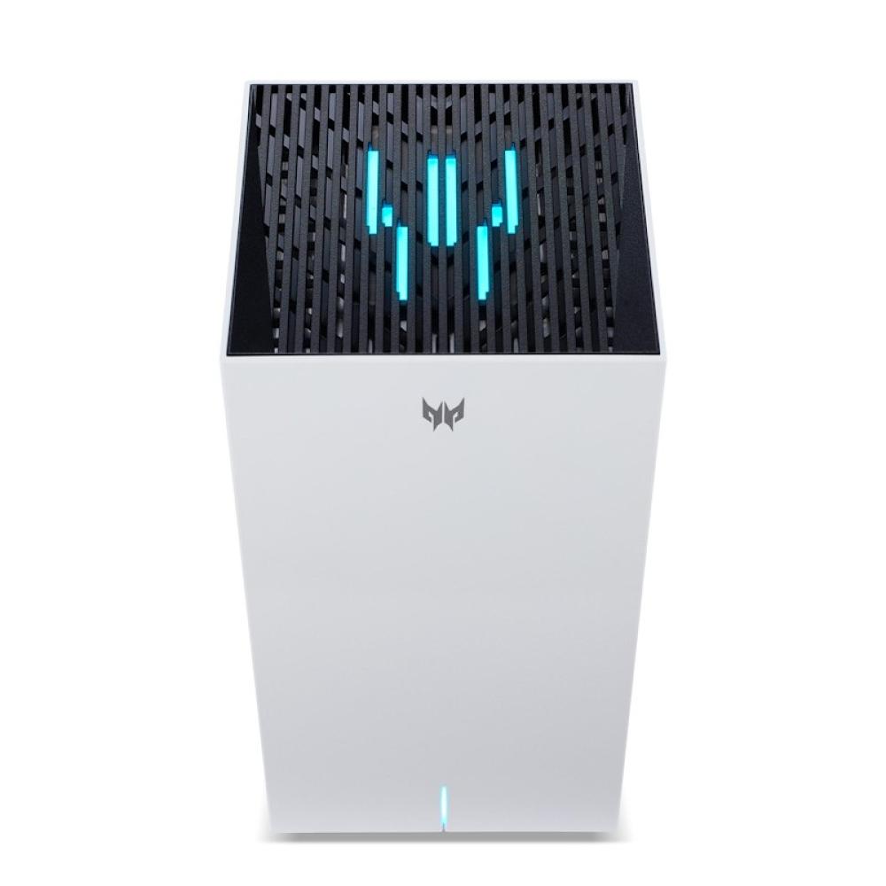 Acer - Predator Connect T7 Wi-Fi 7 Tribanda (2.4 GHz / 5 GHz / 6 GHz) Wi-Fi 7 (802.11be) Blanco 3 Interno