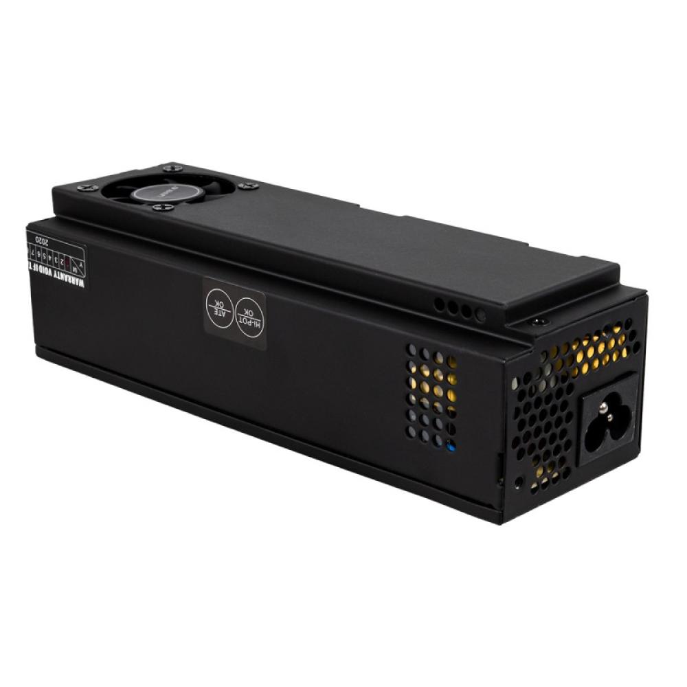 UNYKAch - ITX 150 unidad de fuente de alimentación 150 W 20+4 pin ATX Flex ATX Negro