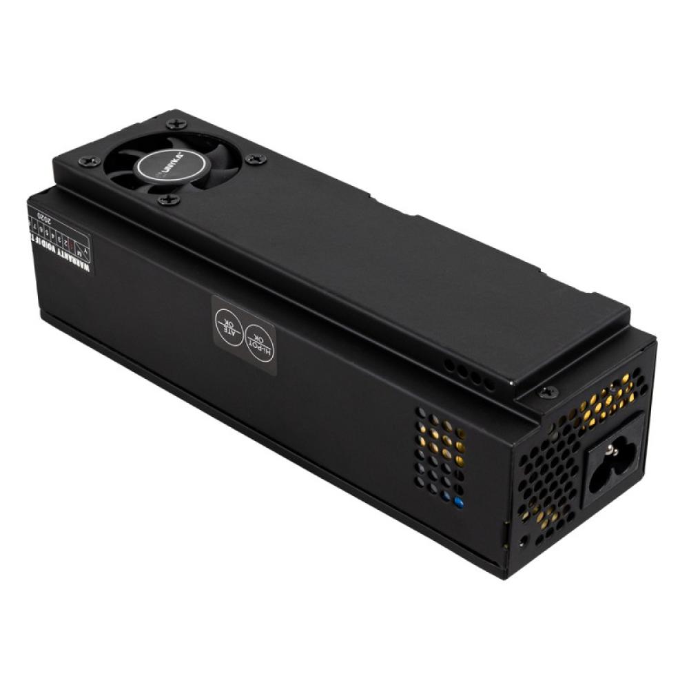 UNYKAch - ITX 150 unidad de fuente de alimentación 150 W 20+4 pin ATX Flex ATX Negro