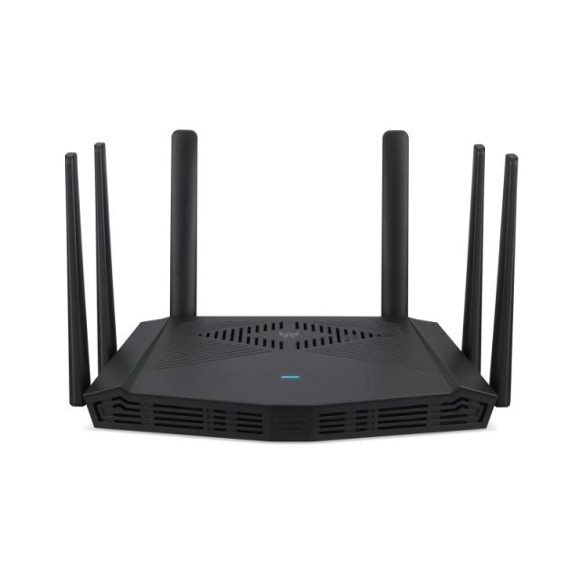 Acer - Predator Connect W6x W-Fi 6 Gaming router inalámbrico Gigabit Ethernet Doble banda (2,4 GHz / 5 GHz)