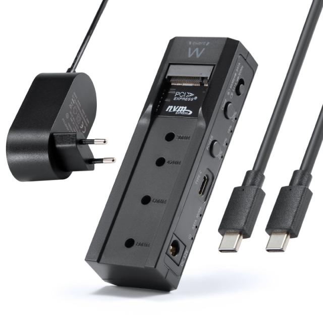 Ewent - EW7065 caja para disco duro externo Carcasa de disco duro/SSD Negro 2.5/3.5"