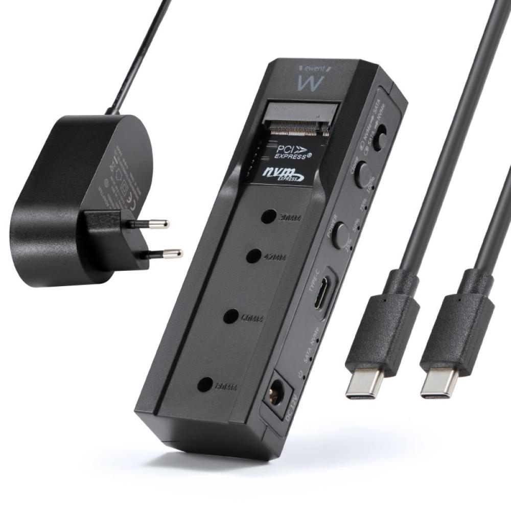 Ewent - EW7065 caja para disco duro externo Carcasa de disco duro/SSD Negro 2.5/3.5"