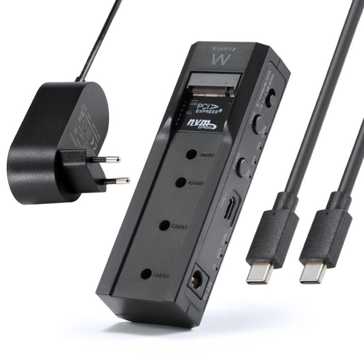 Ewent - EW7065 caja para disco duro externo Carcasa de disco duro/SSD Negro 2.5/3.5"