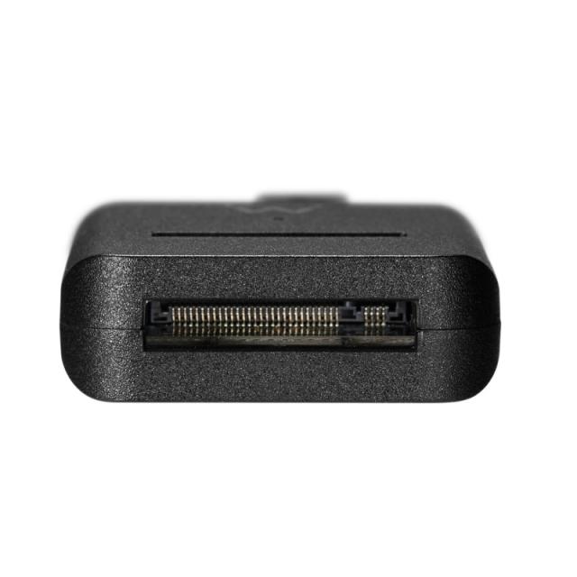 Ewent - EW7066 base de conexión para disco duro USB 3.2 Gen 1 (3.1 Gen 1) Type-C Negro