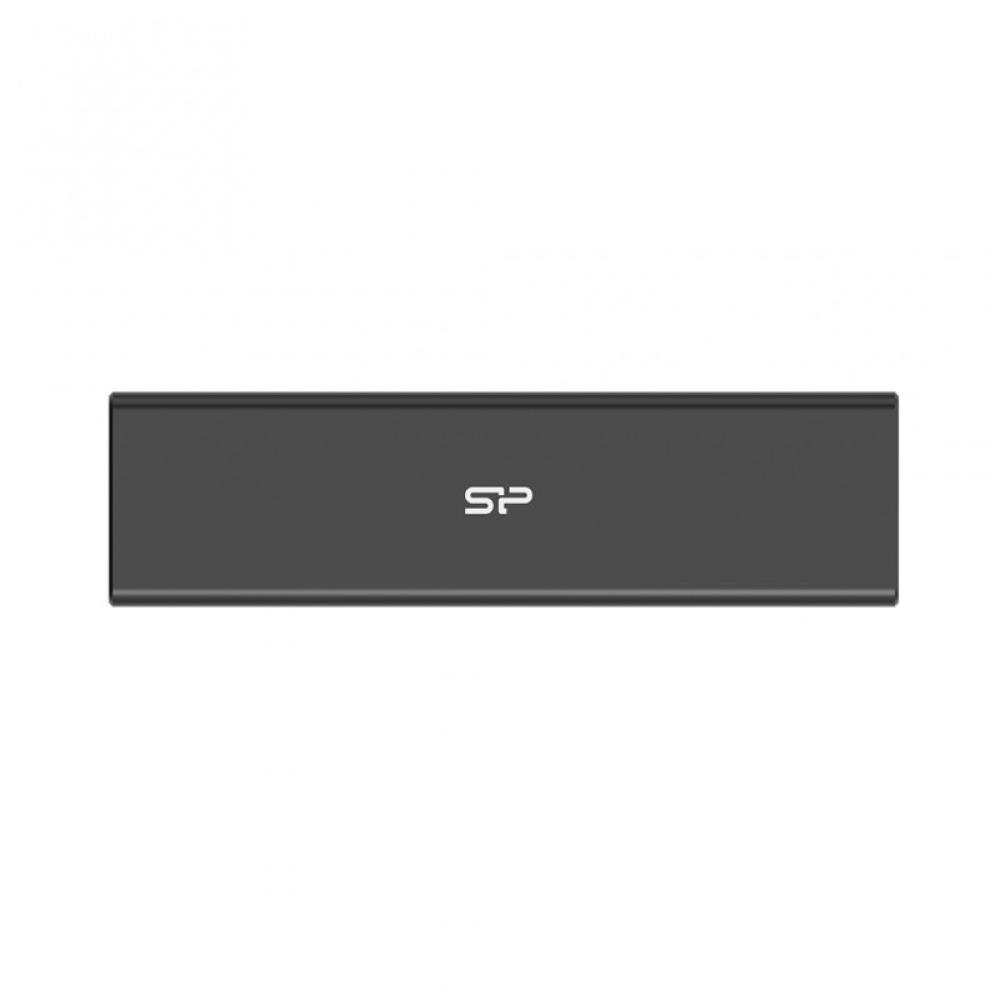 Silicon Power - PD60 Caja externa para unidad de estado sólido (SSD) Negro M.2