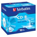 Verbatim - CD-R High Capacity 800 MB 10 pieza(s)