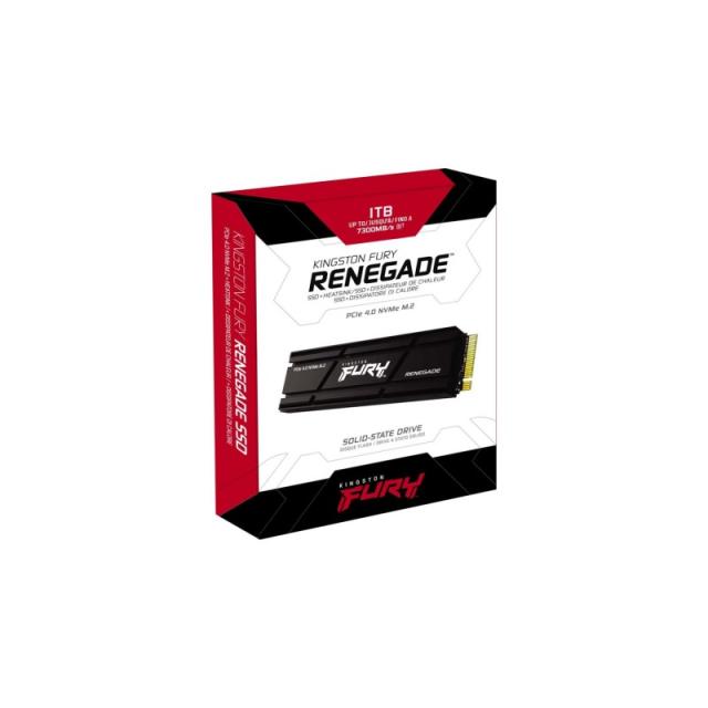 Kingston Technology - 1000G RENEGADE PCIe 4.0 NVMe SSD W/ Difusor térmico