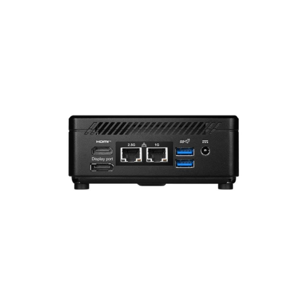 MSI - Cubi 5 12M-001EU PCs/estación de trabajo Intel® Core™ i7 i7-1255U 16 GB DDR4-SDRAM 512 GB SSD Windows 11 Home Mini PC Negr