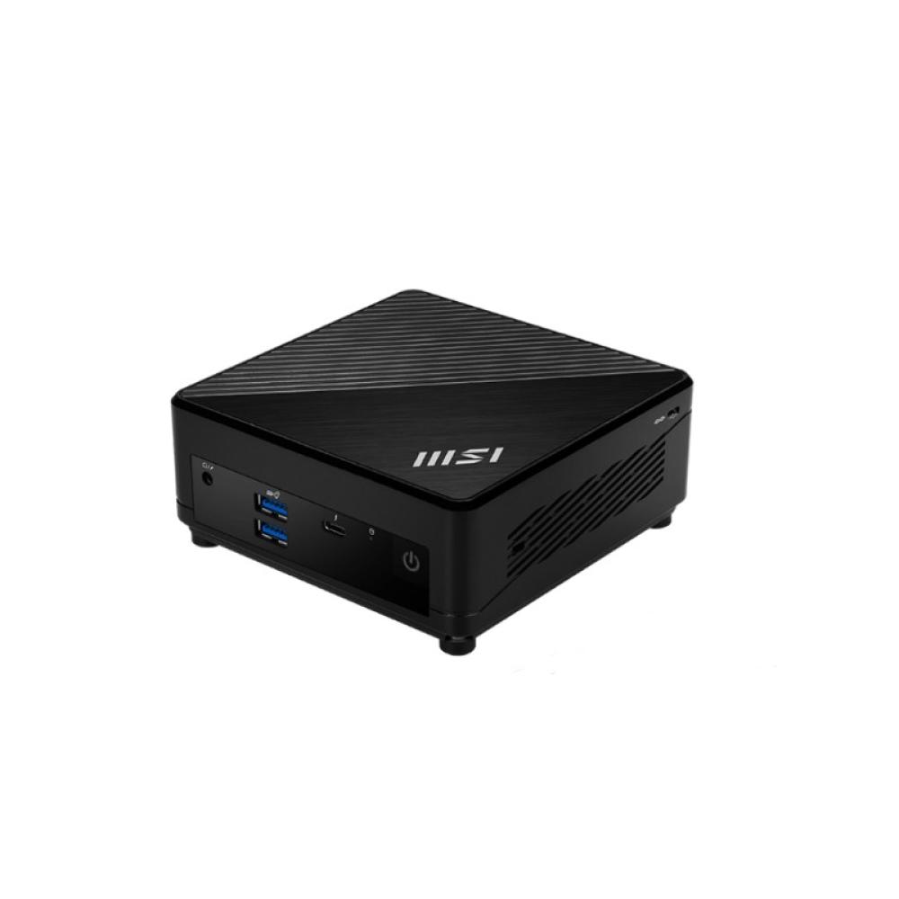 MSI - Cubi 5 12M-001EU PCs/estación de trabajo Intel® Core™ i7 i7-1255U 16 GB DDR4-SDRAM 512 GB SSD Windows 11 Home Mini PC Negr