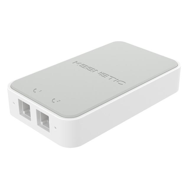 Keenetic - Linear Adaptador USB de teléfono analógico de dos puertos