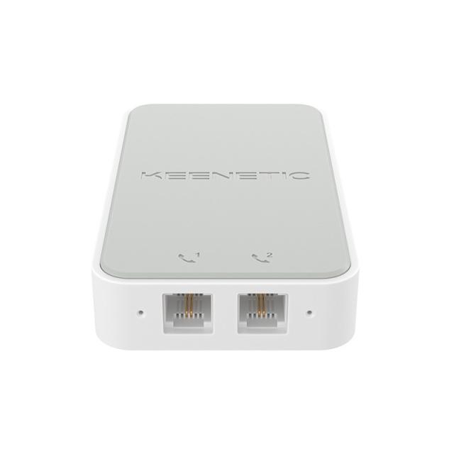 Keenetic - Linear Adaptador USB de teléfono analógico de dos puertos