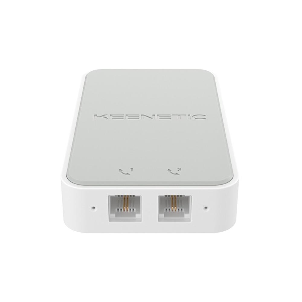 Keenetic - Linear Adaptador USB de teléfono analógico de dos puertos