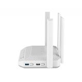 Keenetic - Hero Router Multi-Gigabit Wi-Fi 6 en malla AX3000 con un Smart Switch Gigabit de 4 puertos y 1 puerto Gigabit 2.5, pu