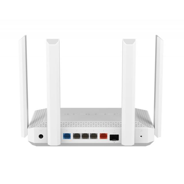 Keenetic - Hero Router Multi-Gigabit Wi-Fi 6 en malla AX3000 con un Smart Switch Gigabit de 4 puertos y 1 puerto Gigabit 2.5, pu