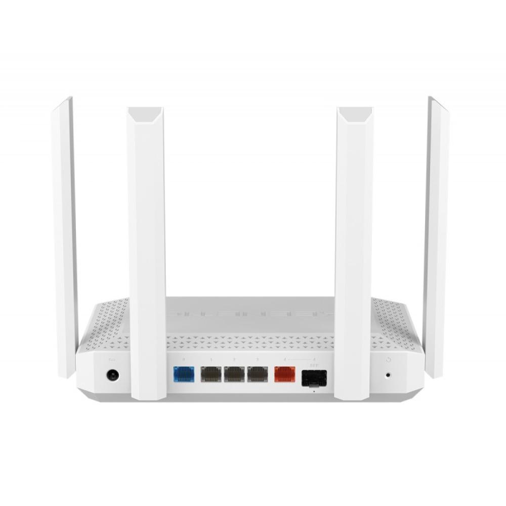 Keenetic - Hero Router Multi-Gigabit Wi-Fi 6 en malla AX3000 con un Smart Switch Gigabit de 4 puertos y 1 puerto Gigabit 2.5, pu