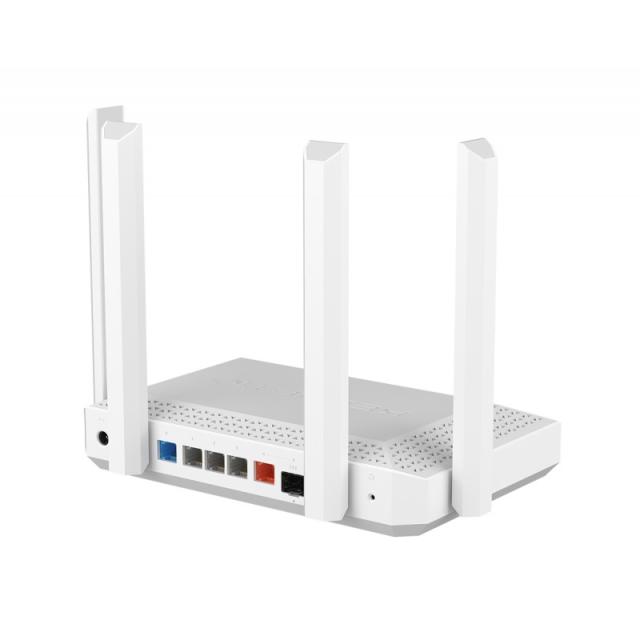 Keenetic - Hero Router Multi-Gigabit Wi-Fi 6 en malla AX3000 con un Smart Switch Gigabit de 4 puertos y 1 puerto Gigabit 2.5, pu