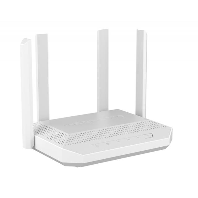 Keenetic - Hero Router Multi-Gigabit Wi-Fi 6 en malla AX3000 con un Smart Switch Gigabit de 4 puertos y 1 puerto Gigabit 2.5, pu