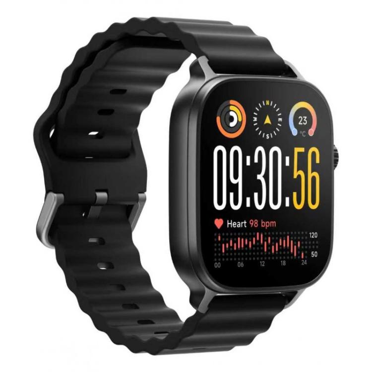 realme - Watch 5 5 cm (1.97") AMOLED Digital 390 x 450 Pixeles Pantalla táctil Negro GPS (satélite)