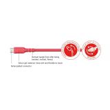 DCU Advance Tecnologic - 30402080 cable USB USB 2.0 1 m USB A USB C Rojo