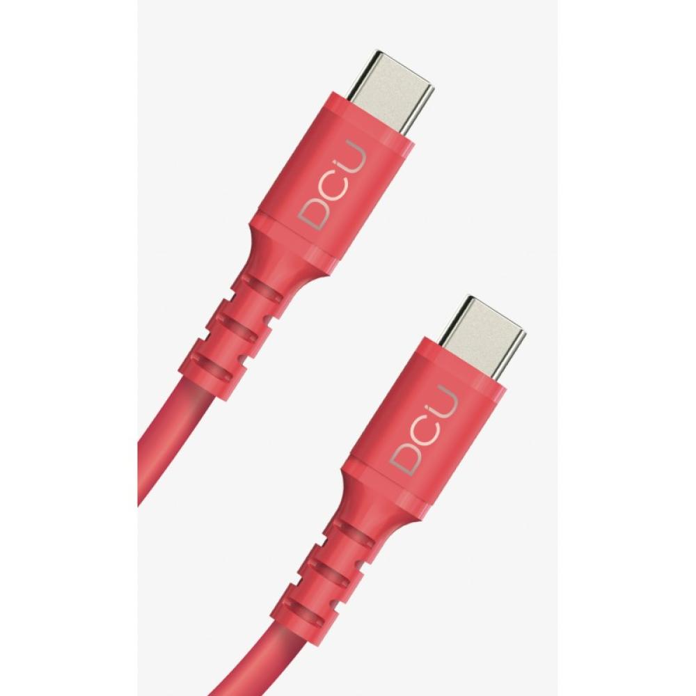 DCU Advance Tecnologic - 30402080 cable USB USB 2.0 1 m USB A USB C Rojo