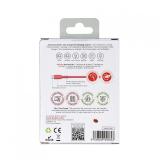 DCU Advance Tecnologic - 30402080 cable USB USB 2.0 1 m USB A USB C Rojo