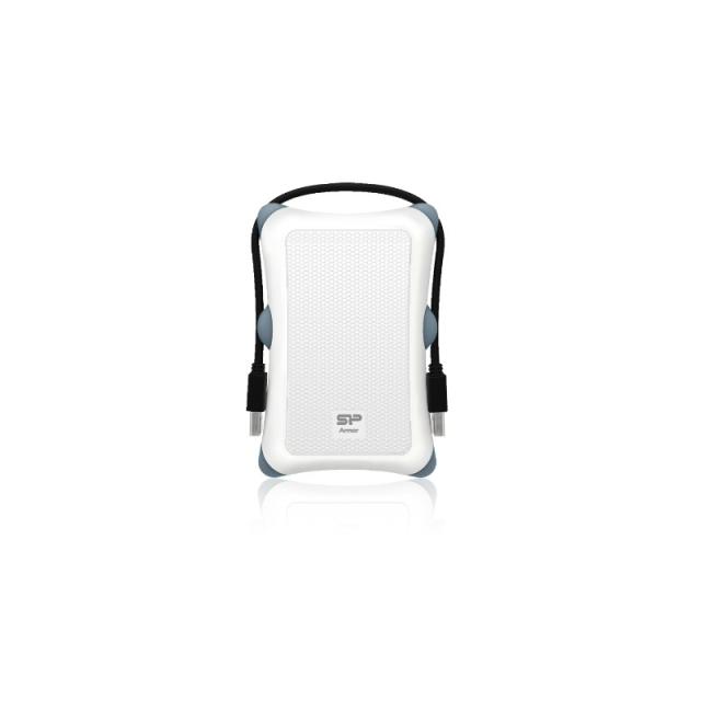 Silicon Power - Armor A30 Caja de disco duro (HDD) Blanco 2.5"
