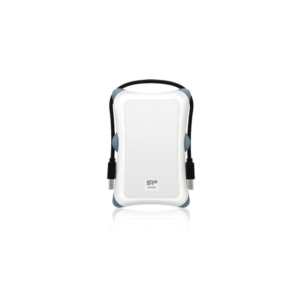 Silicon Power - Armor A30 Caja de disco duro (HDD) Blanco 2.5"