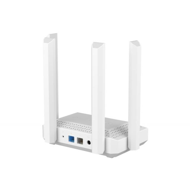 Keenetic - Challenger Router/Amplificador Multi-Gigabit Wi-Fi 6 en malla AX3000 con dos Puertos Gigabit Ethernet 2.5