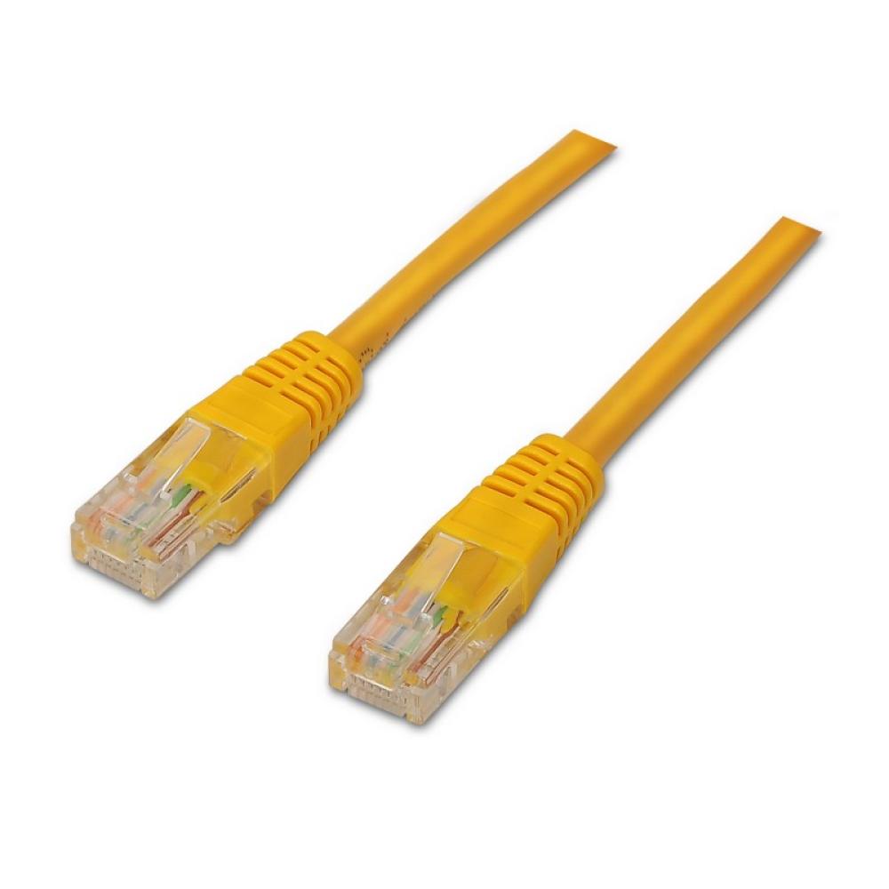 AISENS - A135-0255 cable de red Amarillo 2 m Cat6 U/UTP (UTP)