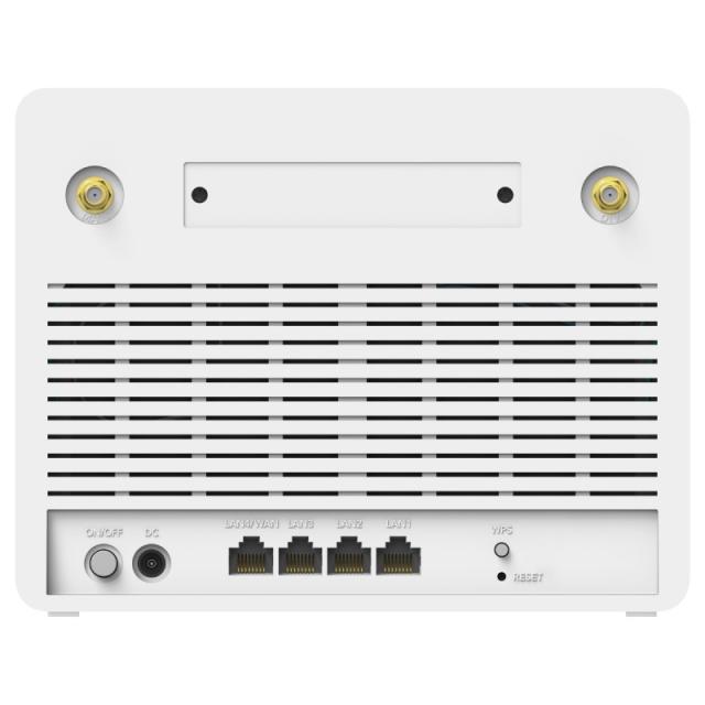 Cudy - LT15E router inalámbrico Gigabit Ethernet Doble banda (2,4 GHz / 5 GHz) 4G Blanco