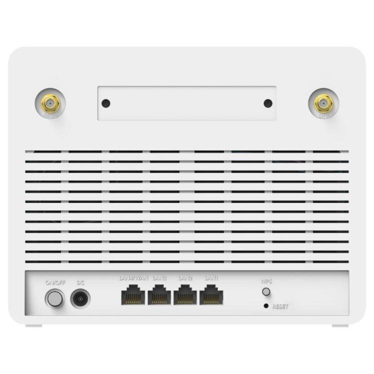 Cudy - LT15E router inalámbrico Gigabit Ethernet Doble banda (2,4 GHz / 5 GHz) 4G Blanco