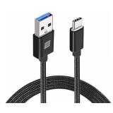 Eightt - ECT-3B cable USB USB 3.2 Gen 1 (3.1 Gen 1) 1 m USB A USB C Negro