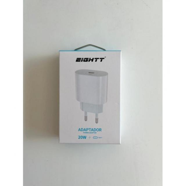 Eightt - ECW-20W cargador de dispositivo móvil Blanco Interior