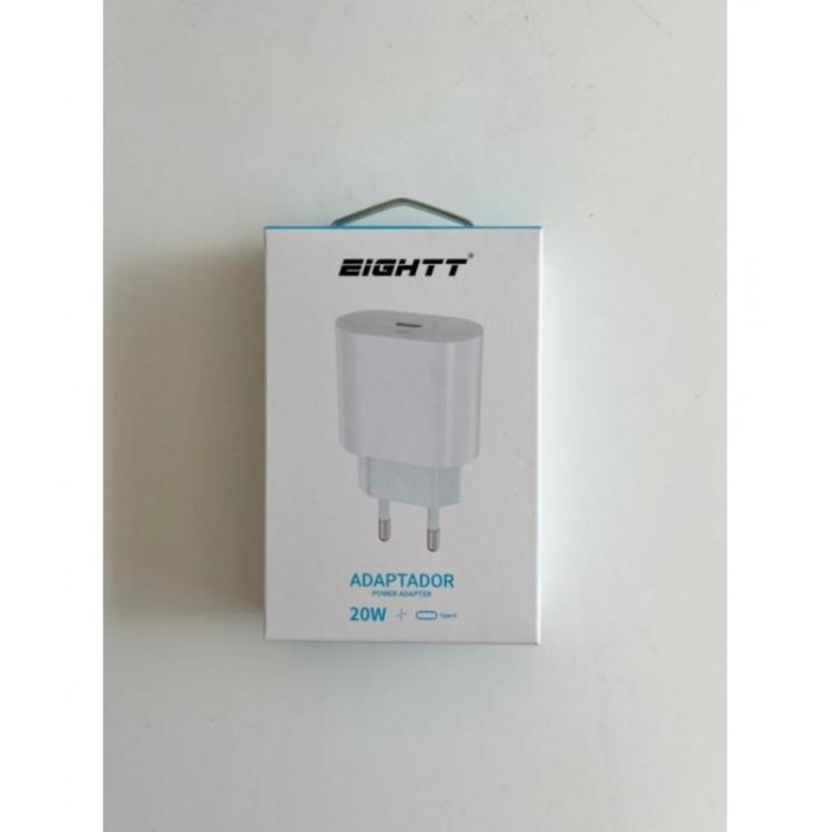 Eightt - ECW-20W cargador de dispositivo móvil Blanco Interior