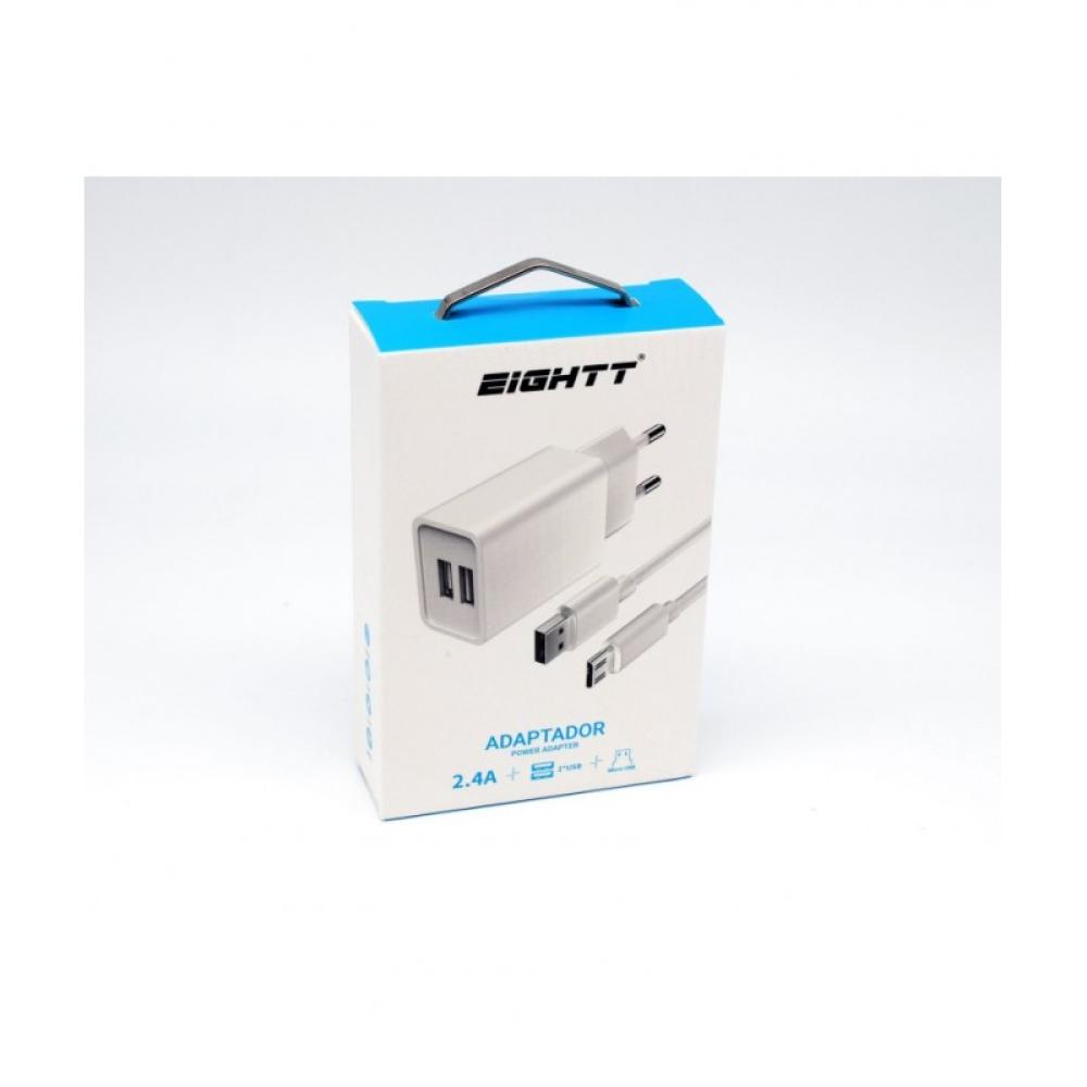 Eightt - ECW-M cargador de dispositivo móvil Blanco Interior