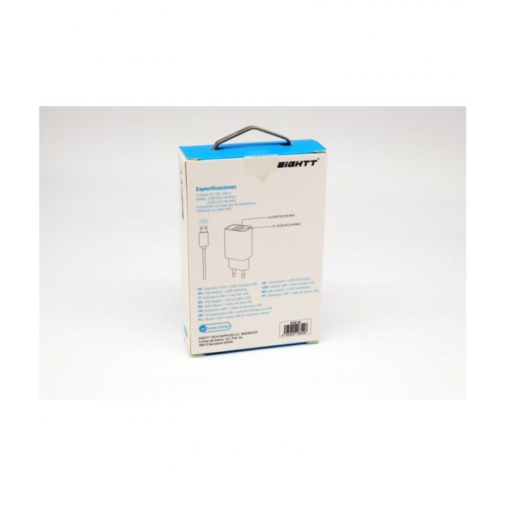 Eightt - ECW-M cargador de dispositivo móvil Blanco Interior