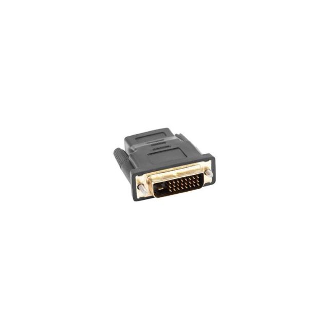 Lanberg - AD-0010-BK cambiador de género para cable HDMI DVI-D Negro