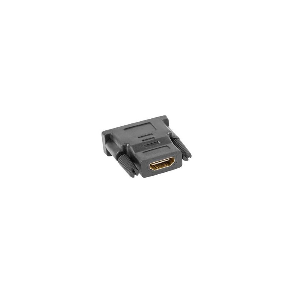 Lanberg - AD-0010-BK cambiador de género para cable HDMI DVI-D Negro