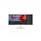 LG - 38WR85QC-W pantalla para PC 96,5 cm (38") 3840 x 1600 Pixeles UltraWide Quad HD LCD Blanco - 38WR85QC-W