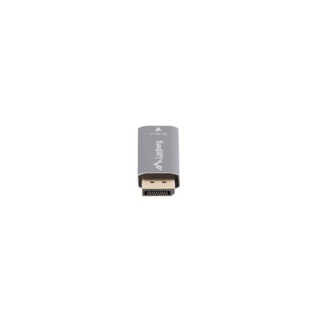 Lanberg - AD-DP-HD-01 adaptador de cable de vídeo 0 m HDMI tipo A (Estándar) DisplayPort Plata