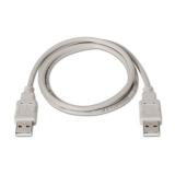 AISENS - A101-0022 cable USB USB 2.0 2 m USB A Beige