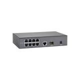LevelOne - Switch Fast Ethernet PoE de 10 puertos, 1 Port Gigabit, 1 Port Gigabit SFP, 120W, 9 PoE Outputs