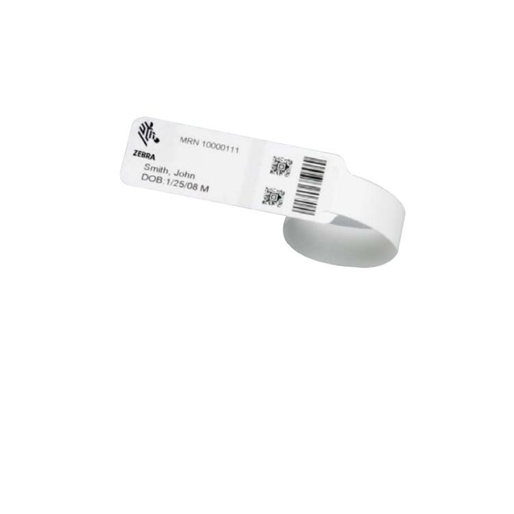 Zebra - 10031289K muñequera Blanco Pulsera de hospital