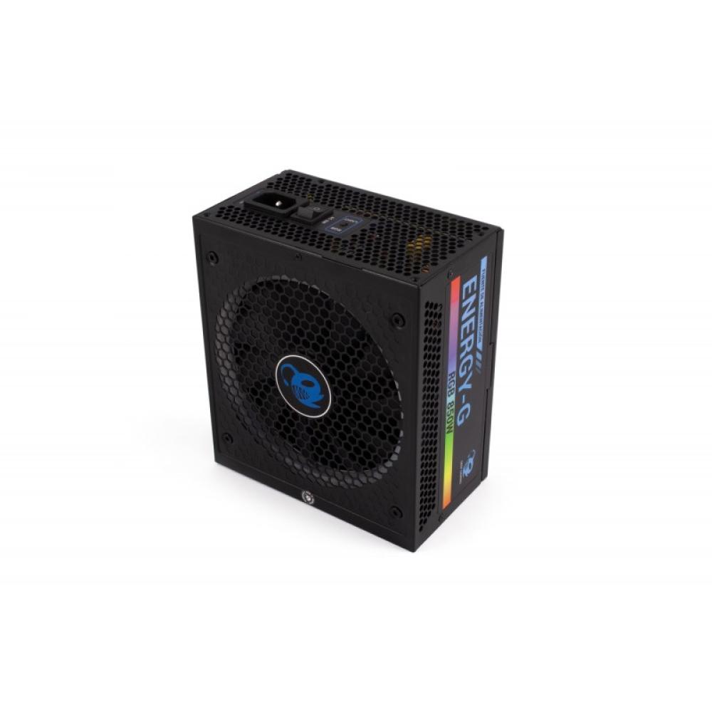 CoolBox - GAMING FUENTE DE ALIMENTACION ATX ENERGY-G 850W RGB 80+GOLD MODULAR (100V-240V)